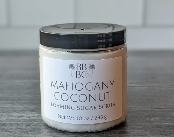 Mahogany Coconut Foaming Sugar Scrub